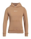 Replay Man Sweatshirt Camel Size Xxl Cotton In Beige