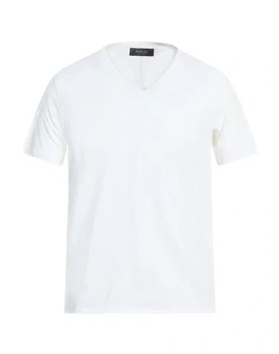 Replay Man T-shirt White Size M Cotton