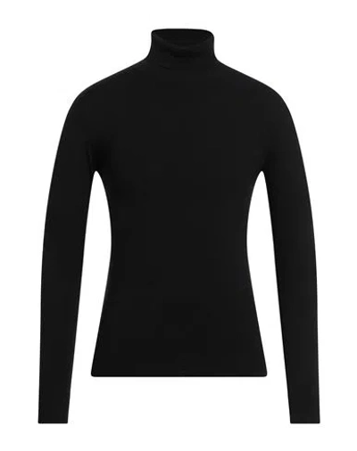 Replay Man Turtleneck Black Size S Virgin Wool, Polyamide, Elastane