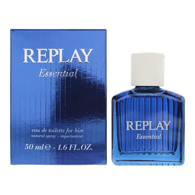 Replay Men's Essential Edt Spray 1.7 oz Fragrances 679602636964