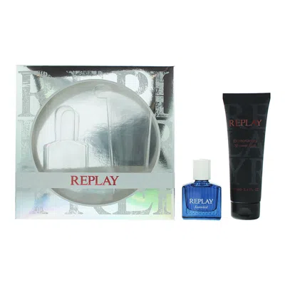 Replay Men's Essential Gift Set Fragrances 679602820011