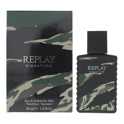 Replay Men's Signature Edt 1.0 oz Fragrances 679602197120