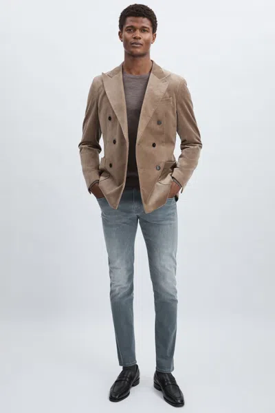 Replay Mid Grey Slim-fit Hyperflex Jeans
