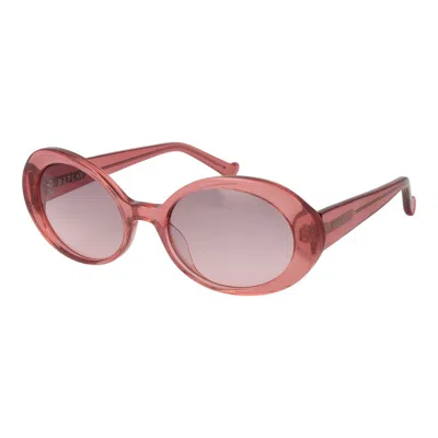 Replay Multicolor Acetate Sunglasses In Pink