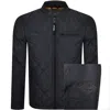 Replay Blue Polyester Bomber In Blue