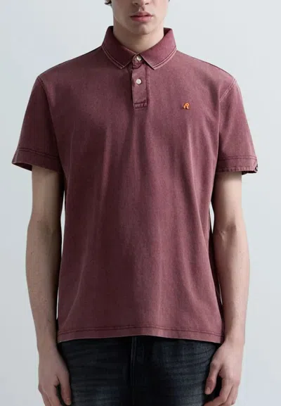 Replay Polo In Purple