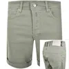 Replay Rbj 981 Shorts Green In Green