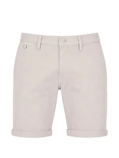 Replay Rolled-hem Shorts In Black