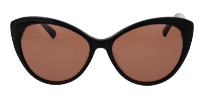 Replay Ry 582 S01 Women's Sunglasses Black Size 57