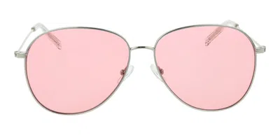 Replay Ry 617 S04 Women's Sunglasses Silver Size 60