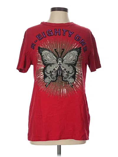 Pre-owned Replay Short Sleeve T-shirt In Red
