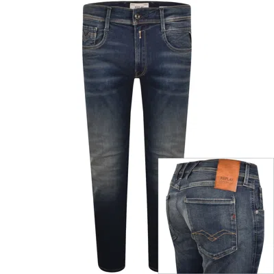 Replay Slim Fit Anbass Jeans Blue