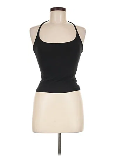 Pre-owned Replay Tank Top Black Halter Neckline Tops