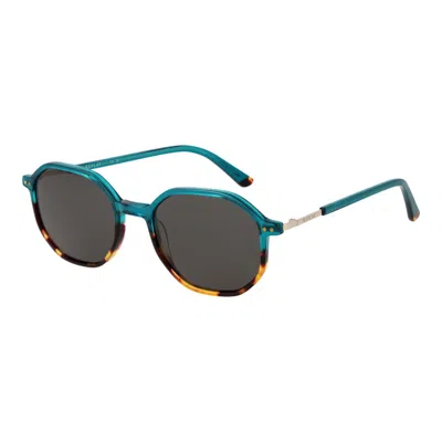 Replay Turquoise Plastic Sunglasses In Multi