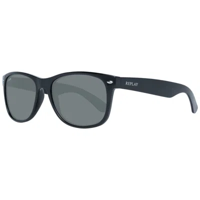 Replay Unisex Sunglasses  Ry598 58cs01 Gbby2 In Black