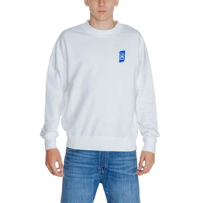 Replay White Cotton Sweater