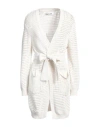 Replay Woman Cardigan White Size L Cotton