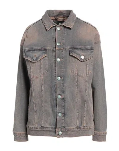 Replay Woman Denim Outerwear Blue Size M Cotton, Elastane