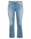Replay Woman Jeans Blue Size 27 Cotton, Modal, Polyester, Elastane In Blue