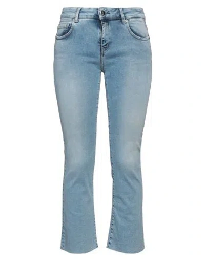 Replay Woman Jeans Blue Size 27 Cotton, Elastomultiester, Elastane