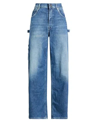 Replay Woman Jeans Blue Size 29w-30l Cotton, Elastane