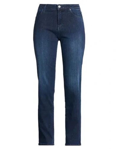 Replay Woman Jeans Blue Size 29w-30l Cotton, Polyester, Elastane