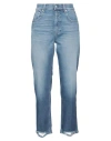 Replay Woman Jeans Blue Size 30 Cotton, Modal, Polyester, Elastane In Blue