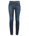 Replay Woman Jeans Blue Size 30w-32l Cotton, Polyester, Elastane In Blue