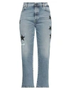 Replay Woman Jeans Blue Size 31 Cotton, Elastane In Blue