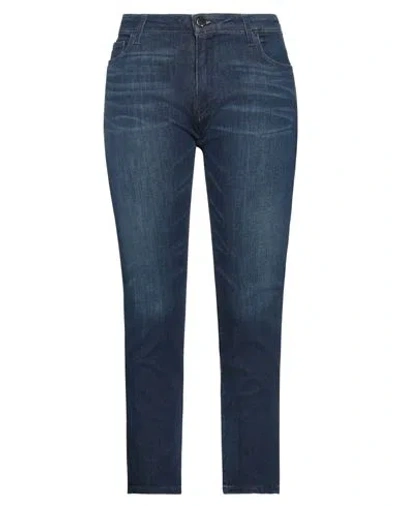 Replay Woman Jeans Blue Size 32w-28l Cotton, Modal, Polyester, Elastane