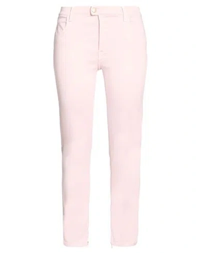 Replay Woman Jeans Light Pink Size 30 Modal, Cotton, Polyester, Elastane