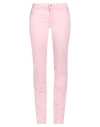 Replay Woman Jeans Pink Size 29w-34l Cotton, Elastane In Pink