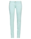 Replay Woman Jeans Turquoise Size 31w-34l Cotton, Elastane In Blue