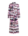 Replay Woman Midi Dress Light Pink Size S Polyester In Pink