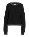 Replay Woman Sweater Black Size L Cotton