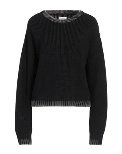 Replay Woman Sweater Black Size L Cotton