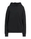 Replay Woman Sweatshirt Black Size L Organic Cotton