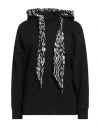 Replay Woman Sweatshirt Black Size Xs Cotton In Black