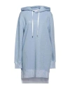 Replay Woman Sweatshirt Light Blue Size M Cotton, Polyester In Blue
