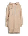 Replay Woman Sweatshirt Sand Size Xs Cotton, Polyester In Neutral