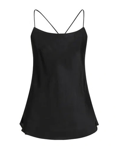 Replay Woman Top Black Size M Viscose