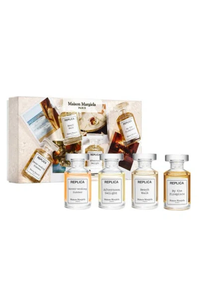 Replica Eau De Toilette 4-piece Gift Set In Transparent