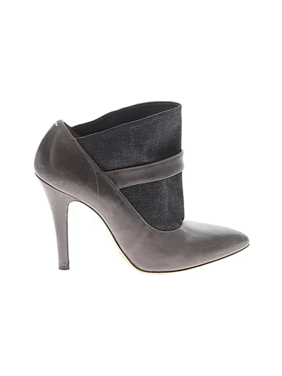 Pre-owned Replica Los Angeles Ankle Boots In Gray