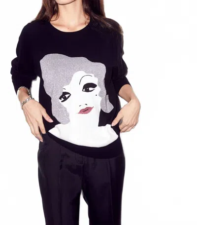 Replica Los Angeles Flapper Sweater In Black