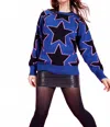 Replica Los Angeles Mega Star Sweater In Navy/black In Blue