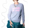 Replica Los Angeles Summer Of Love Sweater In Grey In Gray