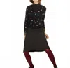 Replica Los Angeles Twinkle V-neck Sweatshirt In Black/multi In Black