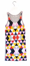 Replica Los Angeles Women's Prism Tank Mini Dress In Multicolor In Multi