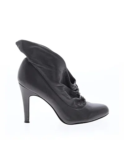 Pre-owned Report Ankle Boots In Gray