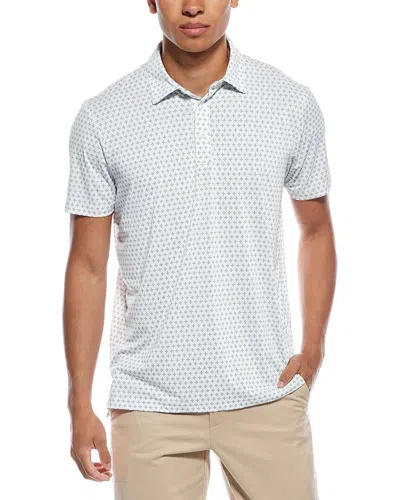 Report Collection 360 Movement Knit Polo Shirt In Blue